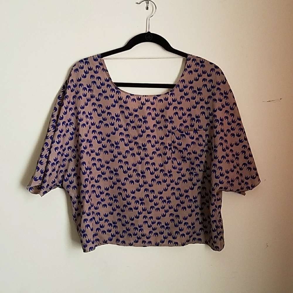 Flowy Elephant Blouse